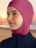 1 pièces Burkini Femme Hijab bain bain Hijab femmes été plage instantané Turban casquette