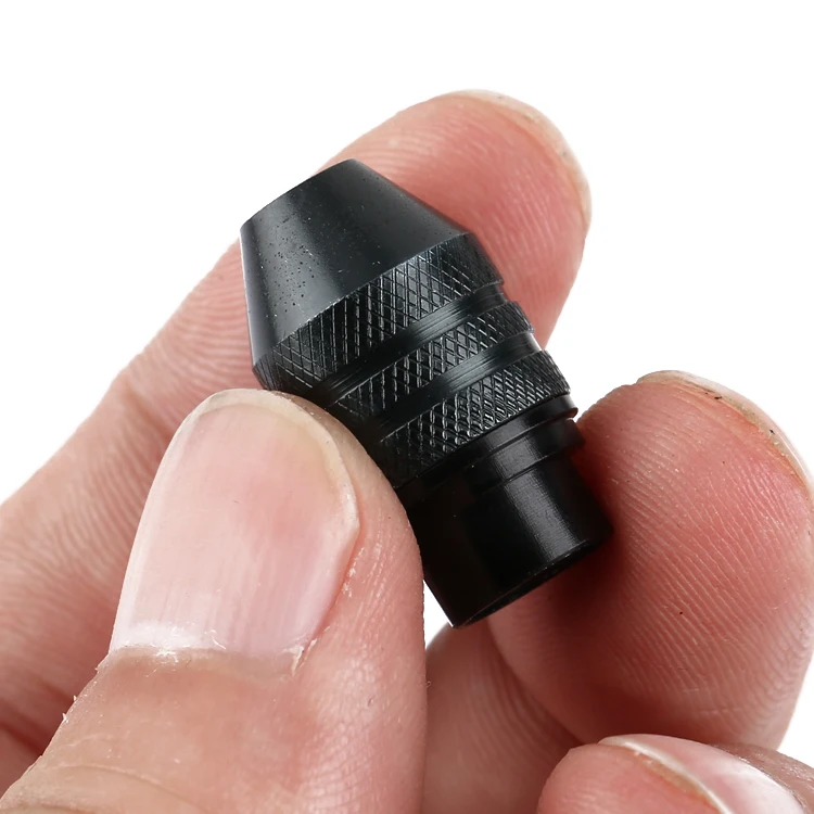 드레멜 로터리 공구용 1개 M8 X0.75 멀티 척 키리스 0.3-3.2mm 키리스 드릴 비트 척 어댑터 컨버터 유니버설 척