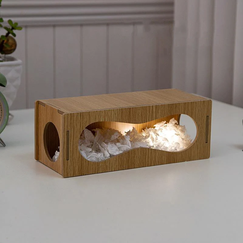 View of Small Habitat Décor Rodent Hideout Tunnels Hamster Guinea Pig Terrarium ...