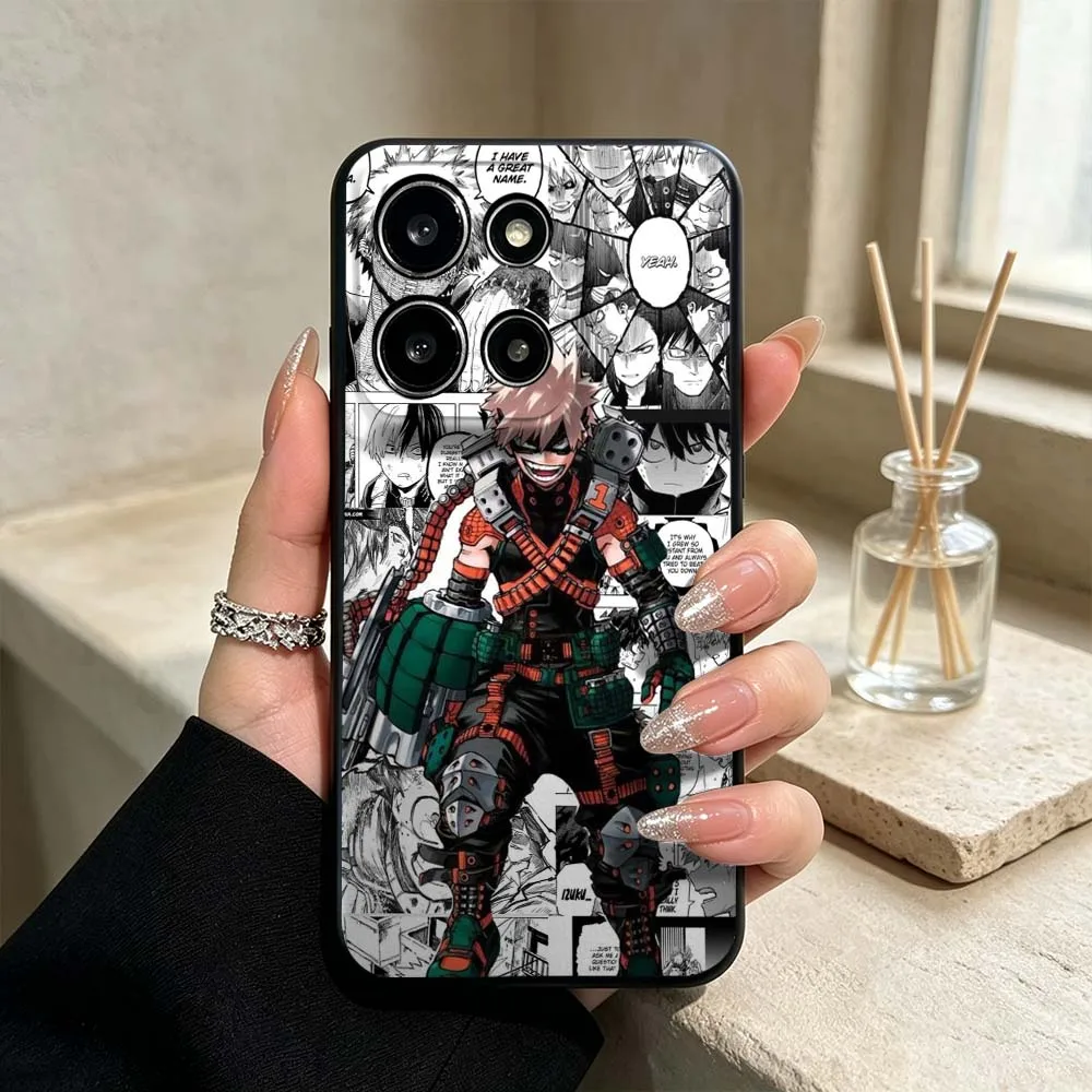 MHA Two Hero Anime Art Phone Case