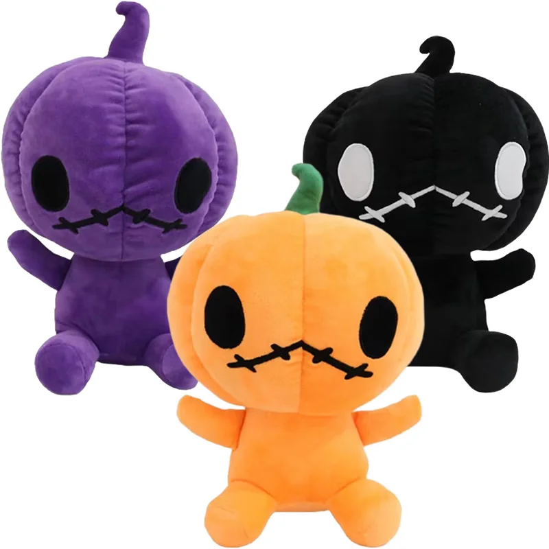 30cm Halloween Plush Stuffed Pumpkin Toy Cute Plant Soft Pillow Snuggling Gifts Kids Adults Toys For Party Favor Photo Props party family favor chess card game children adults chess house hotel booster pack chess puzzle board game toy set drop shipping