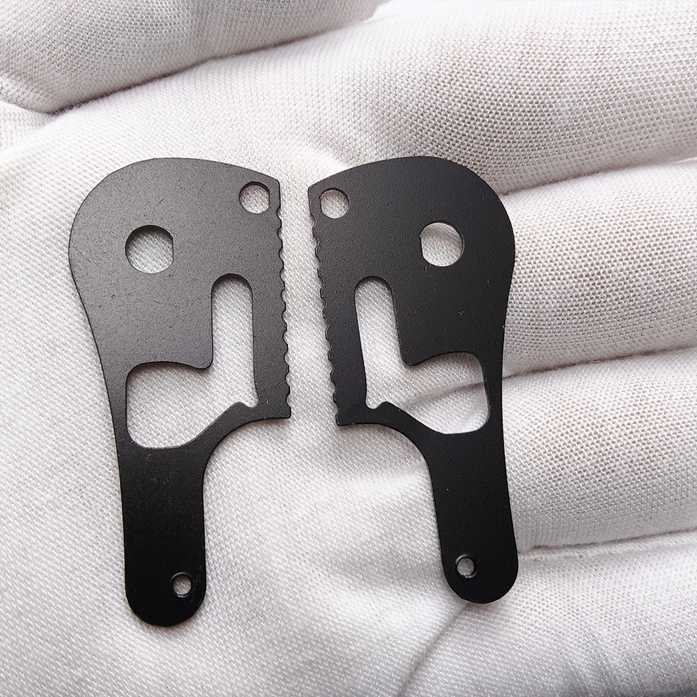 1pair 420 Stainless Liners Locking Tab for Genuine BM Bugout 535 Knife DIY Patch Modification Accessories