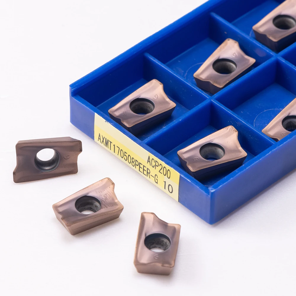 

High Quality AXMT170508 AXMT123508 PEER-G ACP200 Carbide Blade Turning Tool Transposition AXMT 170508 123508 CNC Lathe Milling