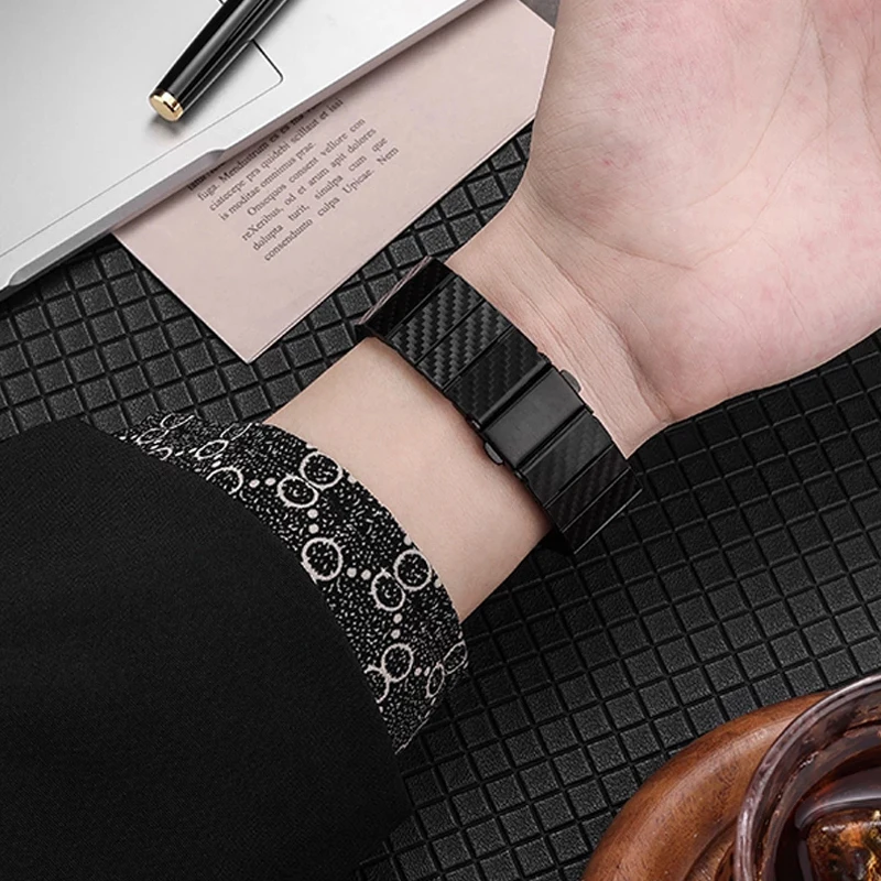 Carbon Fiber Bracelet Strap - Lightweight Wrist Band