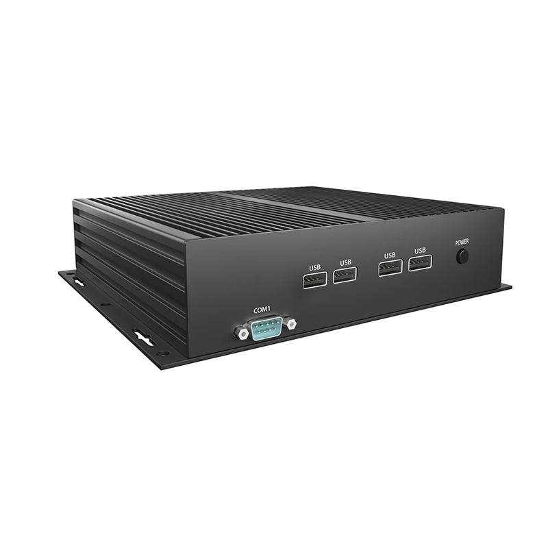 BKHD ITX-G687-2L-5f1bC Mini PC Computer i3 i5 i7 CPU Quad Core DDR4 RAM SSD 17*17cm Motherboard Office Entertain Fanless Silent 4