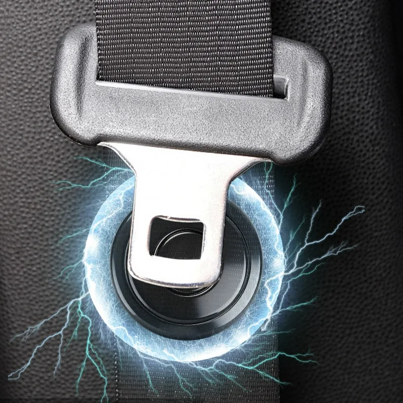 Magnetic Seat Belt Holder No Drill Seat Belt Adjuster Car Safety Locking Device Seat Belts Fastener Latch Shake Stabilizer