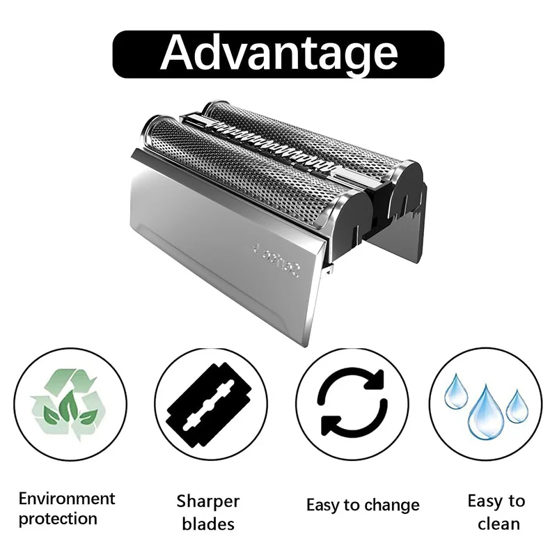 Enhanced Razor Blade Replacement Head for Braun Series 5 Shaver