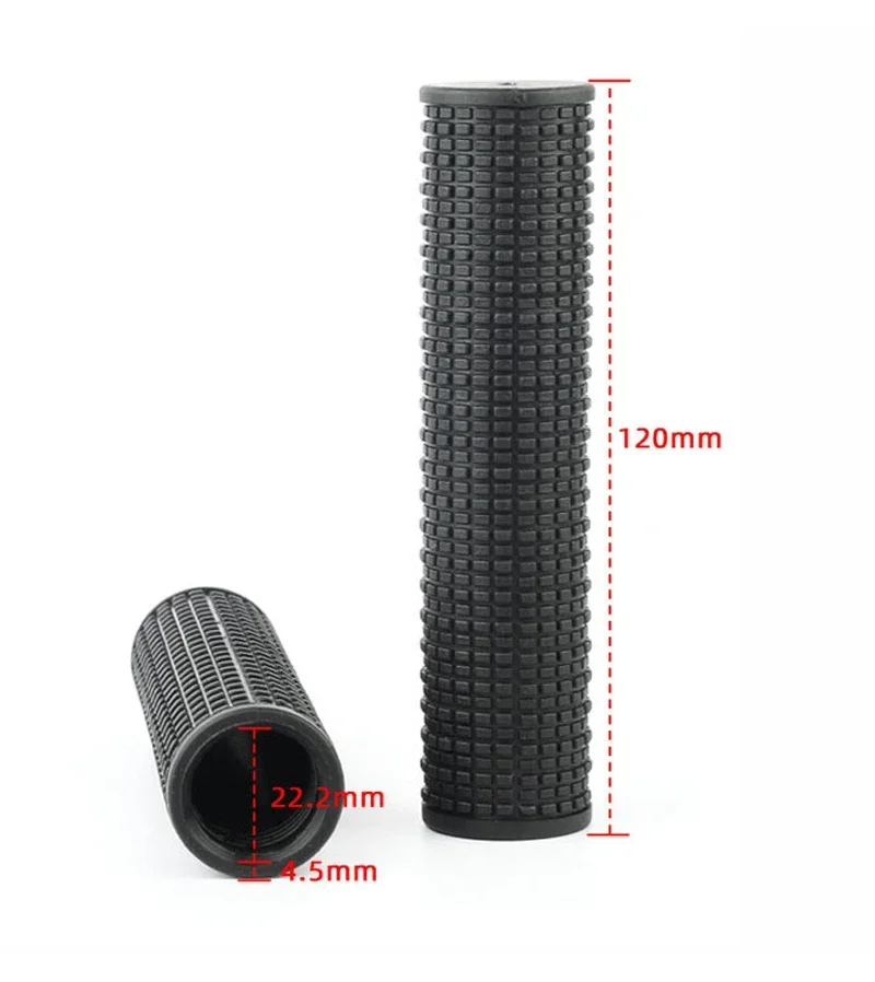 Bicycle Grips Mountain Handlebars Gloves Non-slip Rubber Grips Long and Short Cycling Equipment Bicycle Bike Turn Handle Grips