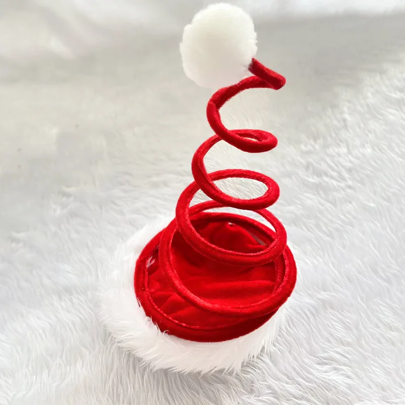 Funny Santa Claus Hat Spring Christmas Headwear for Adults and Children christmas beanie hat