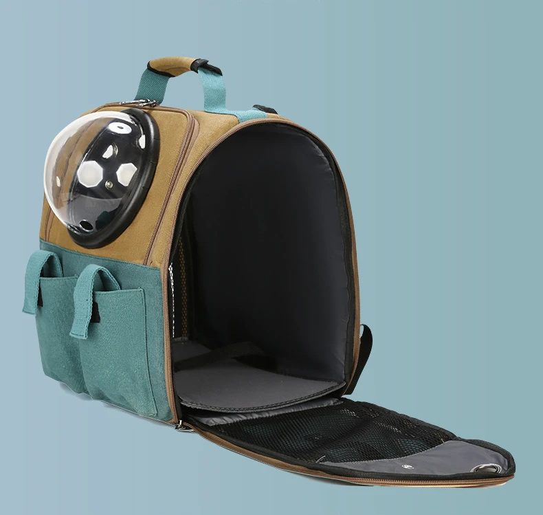 Title 6, Portable Pet Carriers Breathable Mesh Dog Backp...