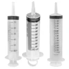 20-150ml Measuring Syringe Glue Filling Plastic Syringe Nutrient Sterile Without Needle Watering Refilling for Animal Feeding 2