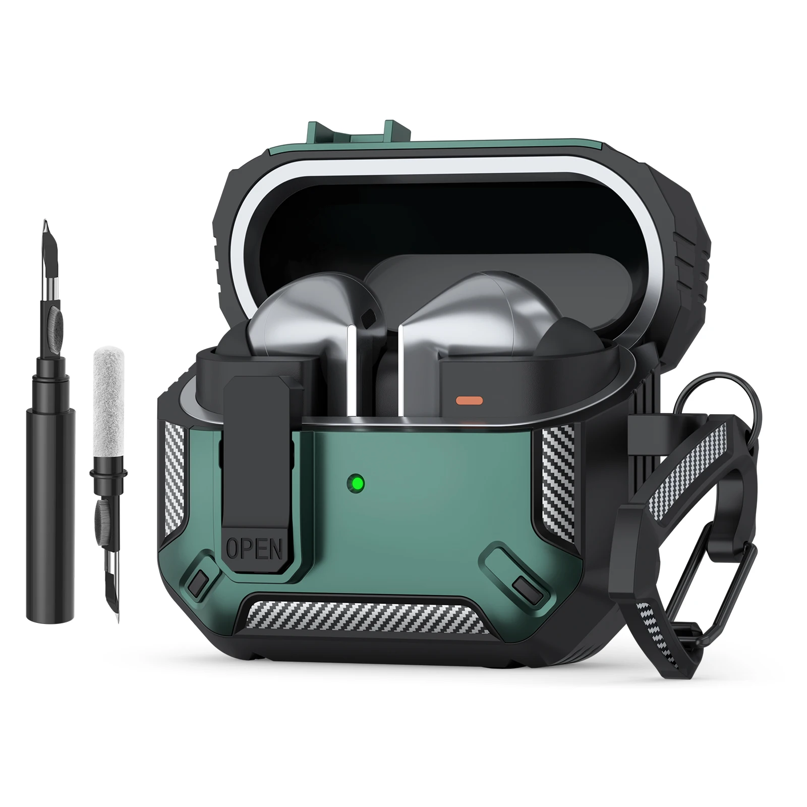 Penna Verde con Inchiostro Pulito