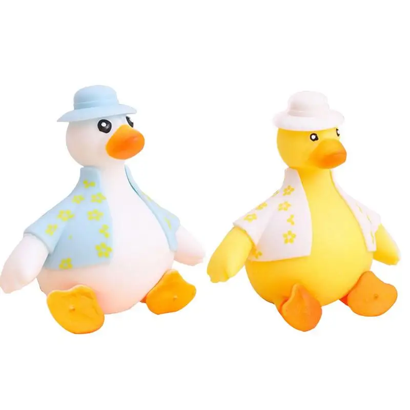 

Cartoon Duck Stress Relief Squeeze Reliever Squish Fidget Toy Cute Animal Doll Antistress Sensory Toy For Children Adults Gifts