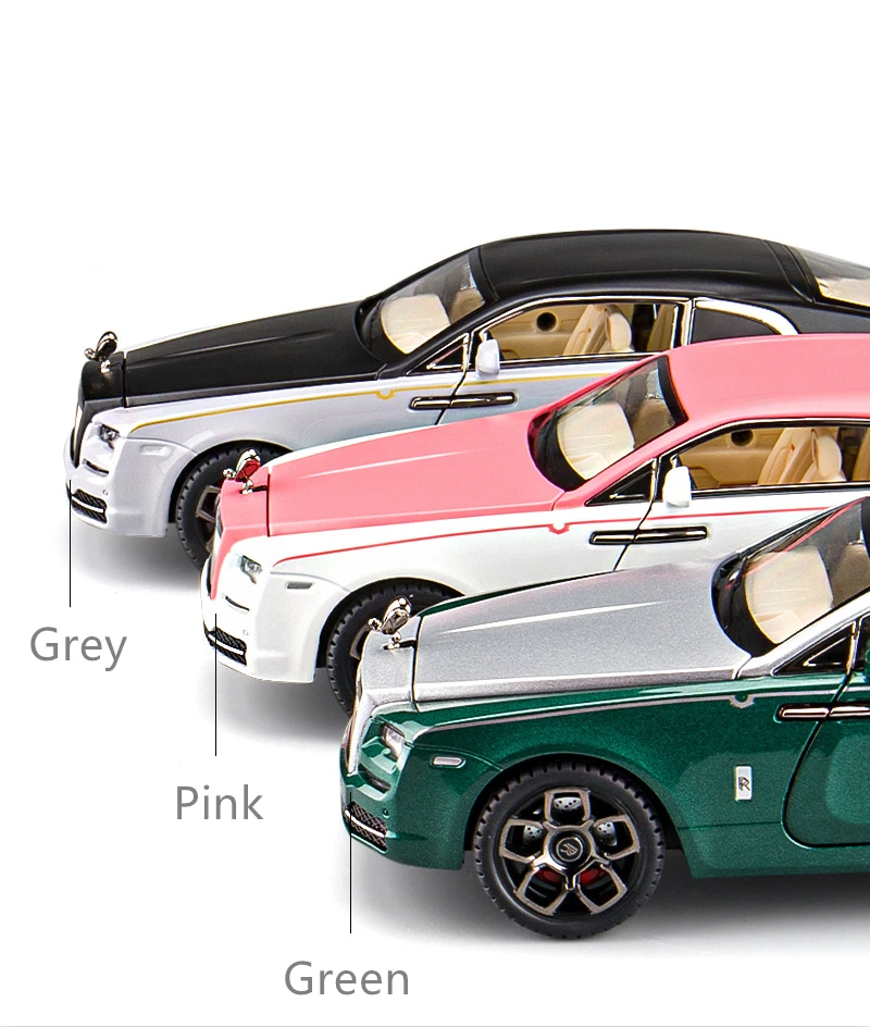 1:24 Rolls Royce Wraith Mansory Alloy Diecast Toy Vehicles