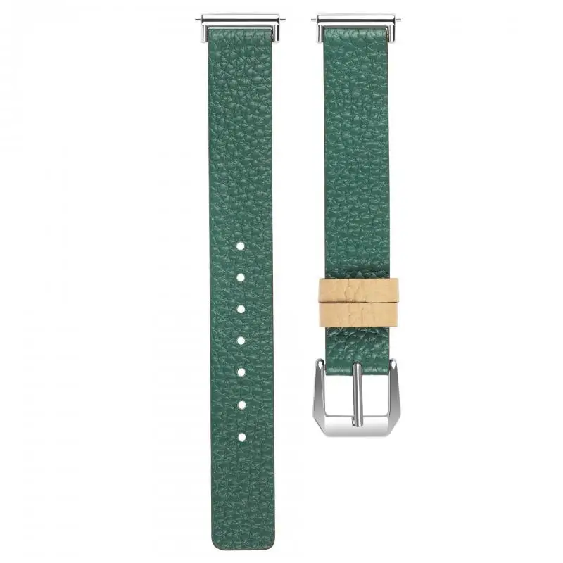 Premium 18mm Genuine Leather Watch Strap - Elegant Replacement Band