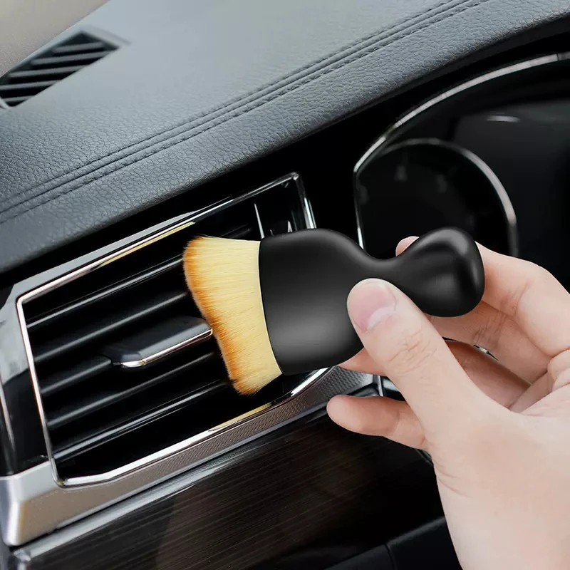 Car Interior Cleaning Detaling brush Air Conditioner Air Outlet Cleaning Brush Car Brush Car Crevice Dust Removal Artifact Brush