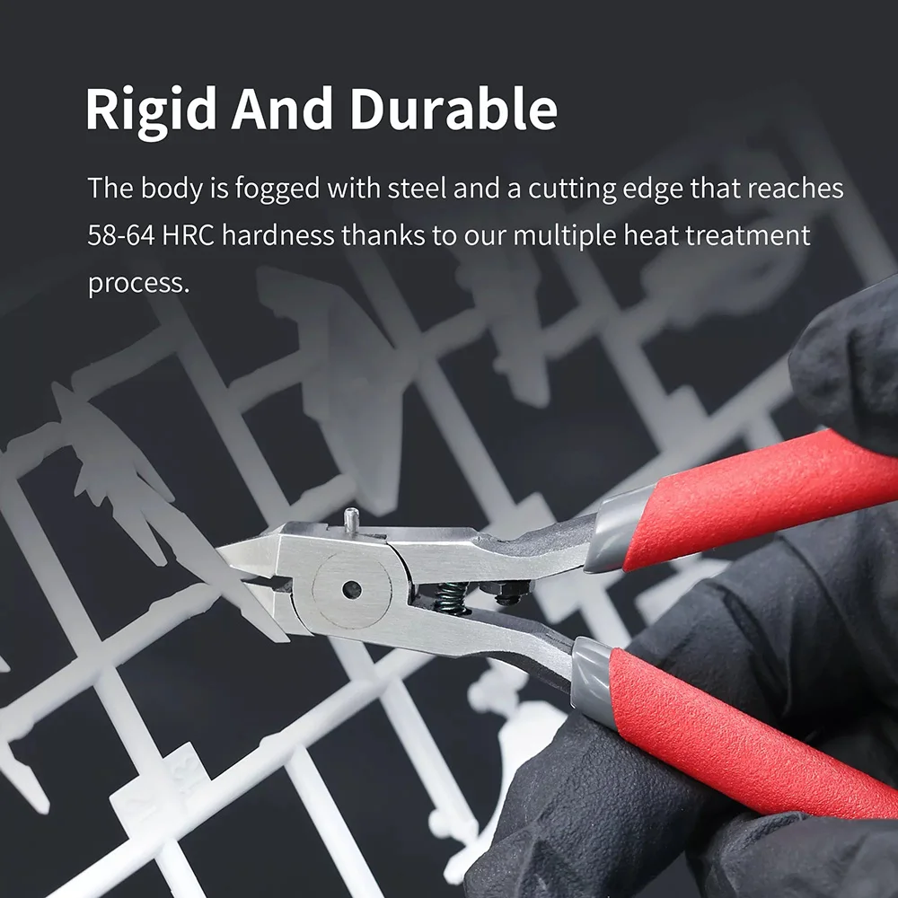 DSPIAE EN-A Single Blade Nipper Single edge pliers Includes protective cover For Hobby Plastic assembling model DIY Modeling 4