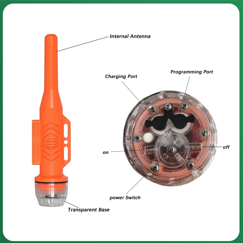 RS-109M Recent AIS Net Locator Waterproof 5W GPS Marine Boat Use Fishing High Precision Buoy Tracker Fishing Accessories ST-109M 6