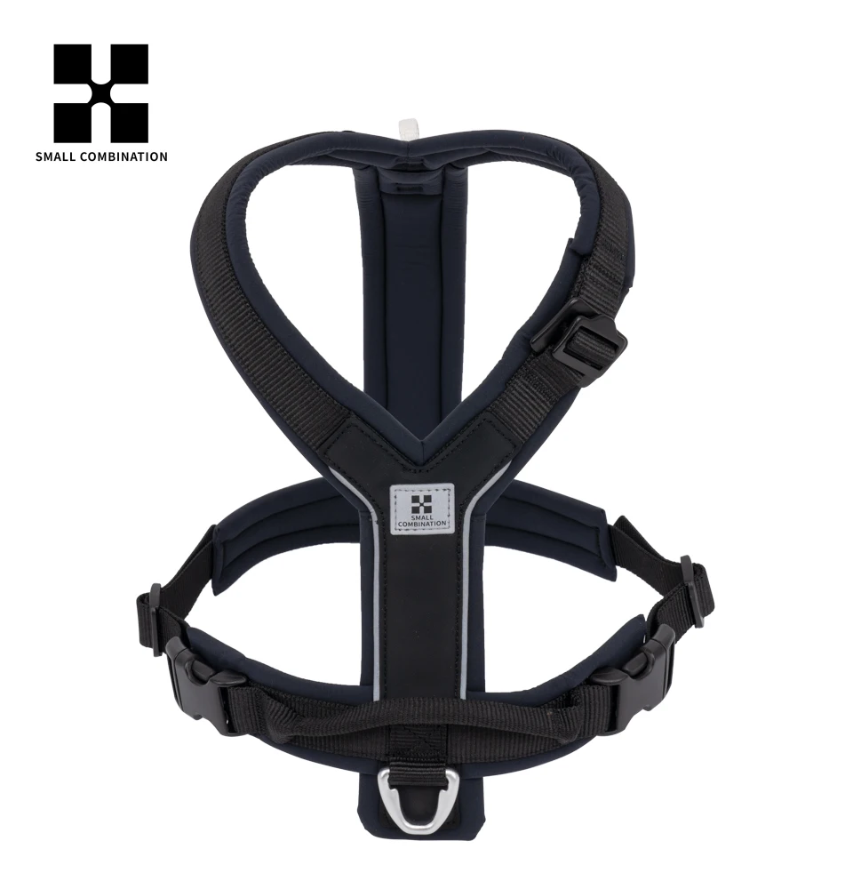 SMALL COMBINATION Dog Harness for Small Medium Large Dogs No Pull Reflective Dog Harness Adjustable Comfortable Outdoor Walking