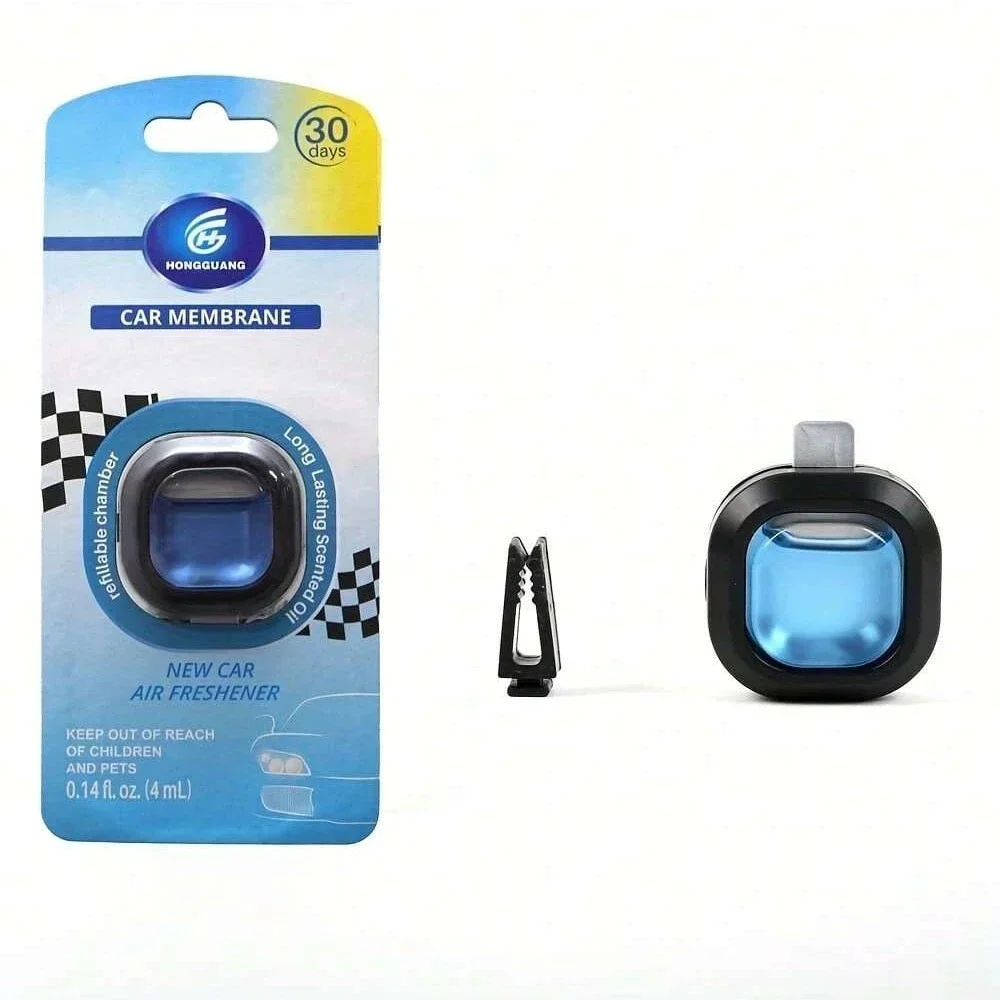 30-Day 4ML Car Air Freshener Air Outlet Perfume Clip Odor Removing Interior Odor Freshener Eliminator Fragrance Car Perfume N1O5