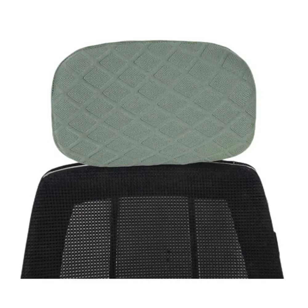 Jacquard Drehstuhl Kopfstütze Abdeckung Elastische Staub-proof Gaming Stuhl Kopf Kissenbezug Verdickte Halb-Wrap Stuhl Kopf Abdeckungen – Detail 8