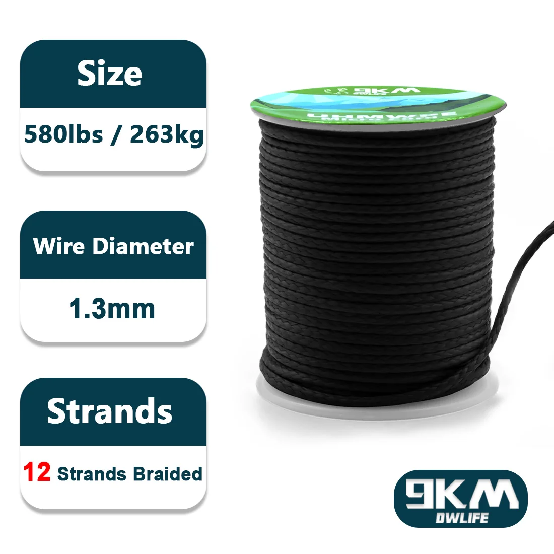 Durable Hollow Braided Multi-Purpose Outdoor Rope