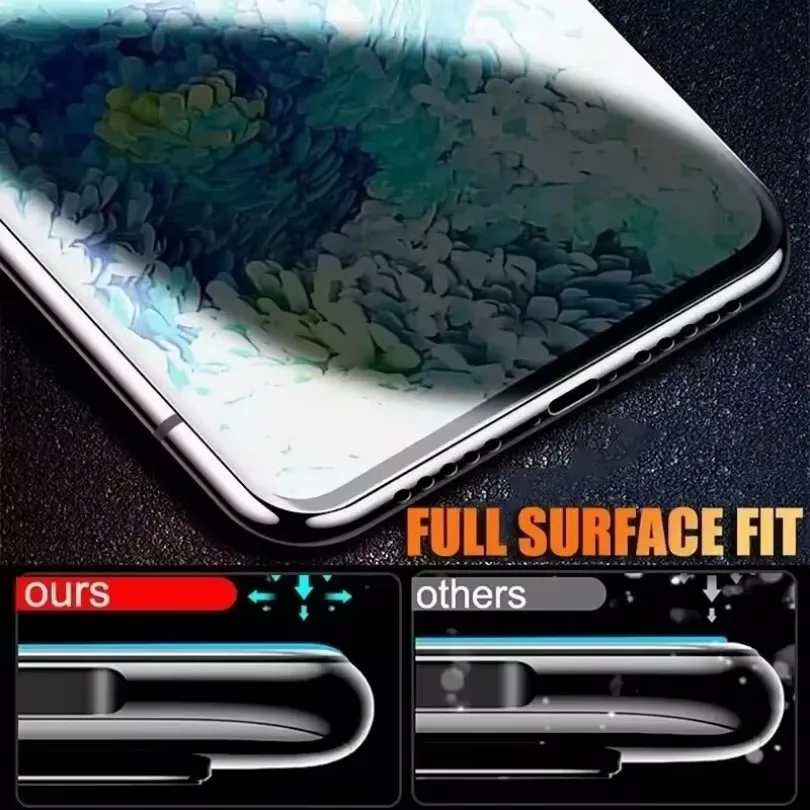 3-Piece Privacy Hydrogel Anti-Spy Screen Protector Set