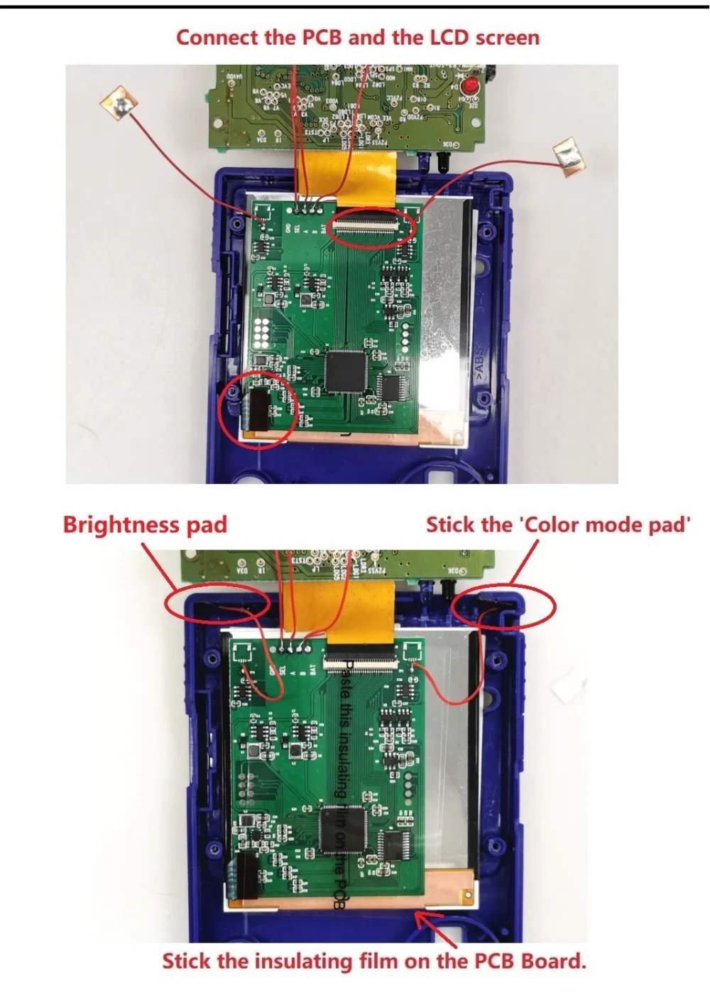 kits, osd ips lcd habitação escudo caso