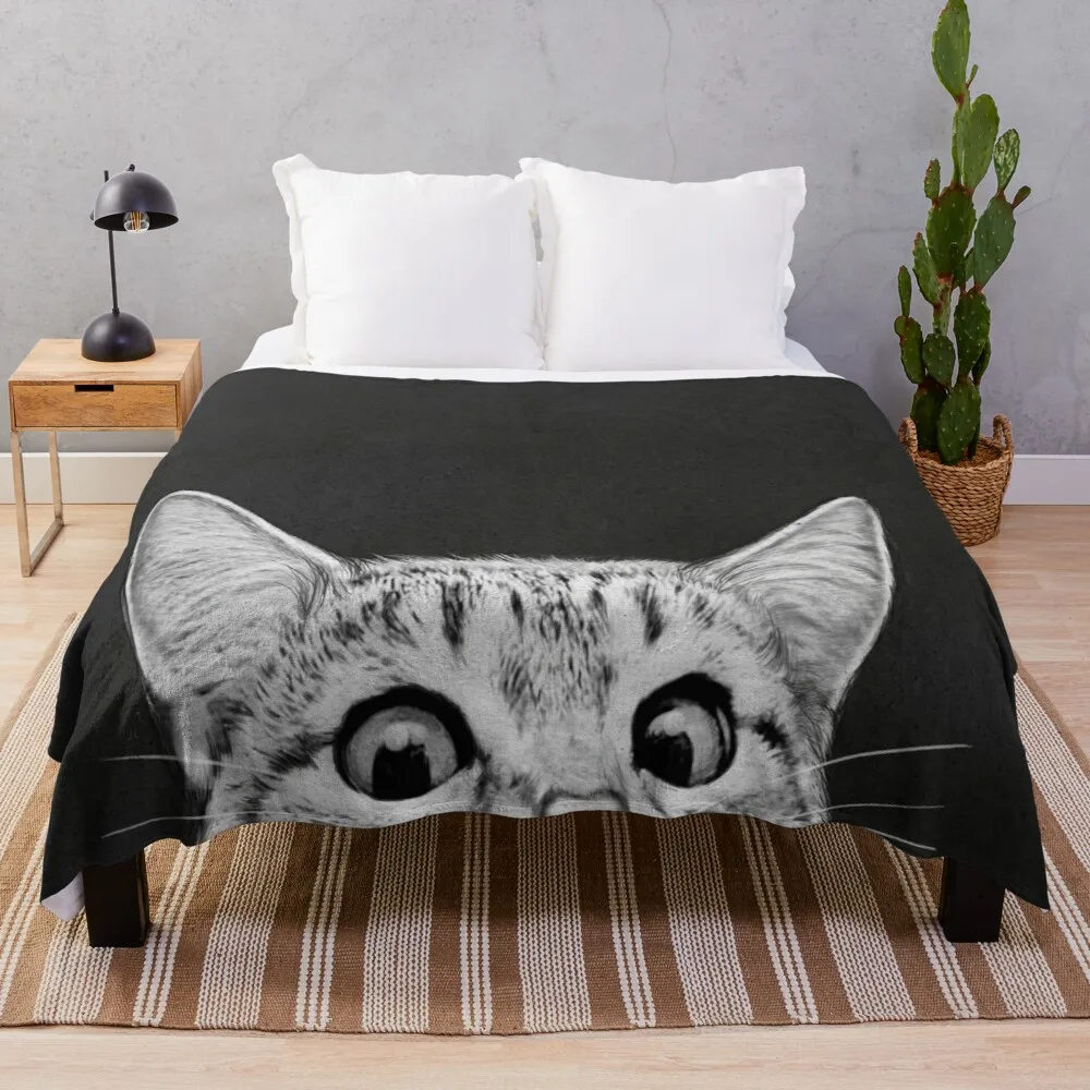 Black Cat Soft Throw Blanket Microplush Warm s Lightweight Tufted Fuzzy Flannel Fleece Throws  for Bed Sofa Couch