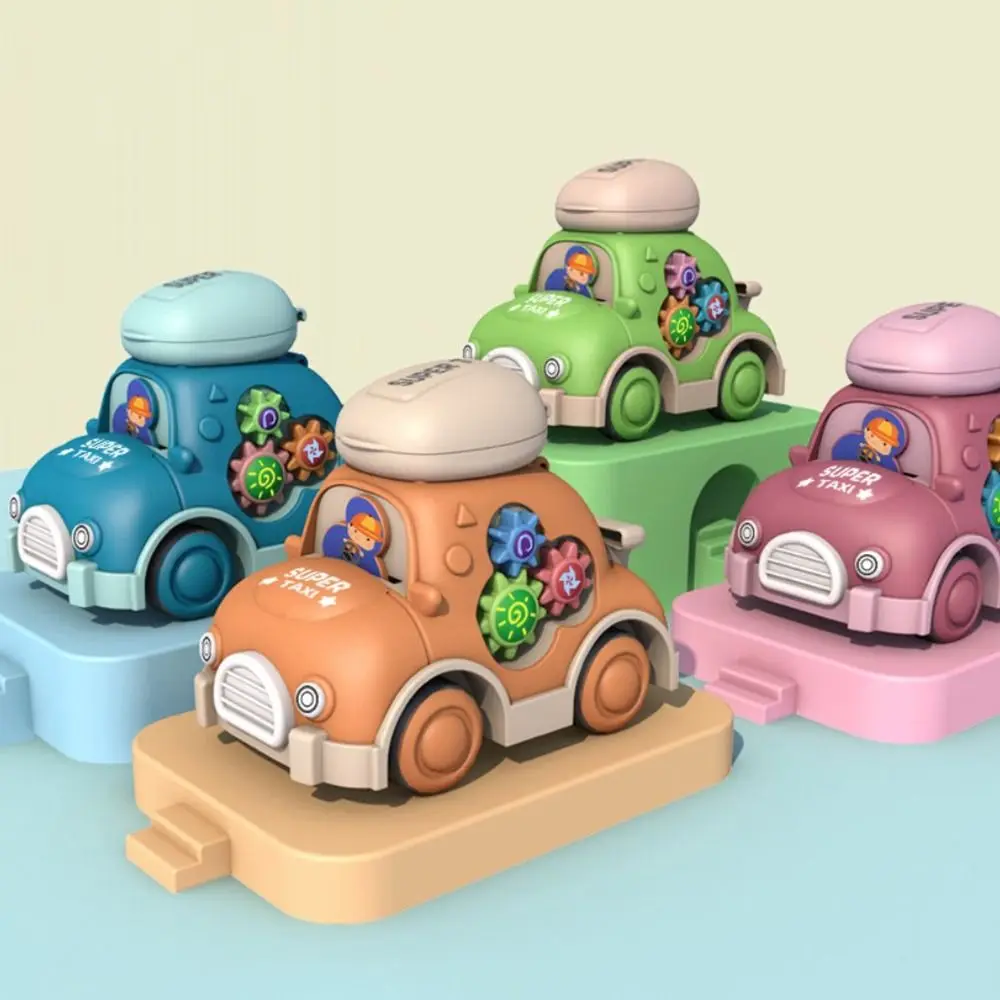 

Cute Children's Educational Toys Cars Cartoons Multinational Gear Storage Cars Creative Toy Cars Montessori Gift