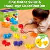 Unicorn Matching Learning Toy, Montessori Double-Sided Match Letter  Fine Preschool Educational Learning Toys for Kid Toddlers 3