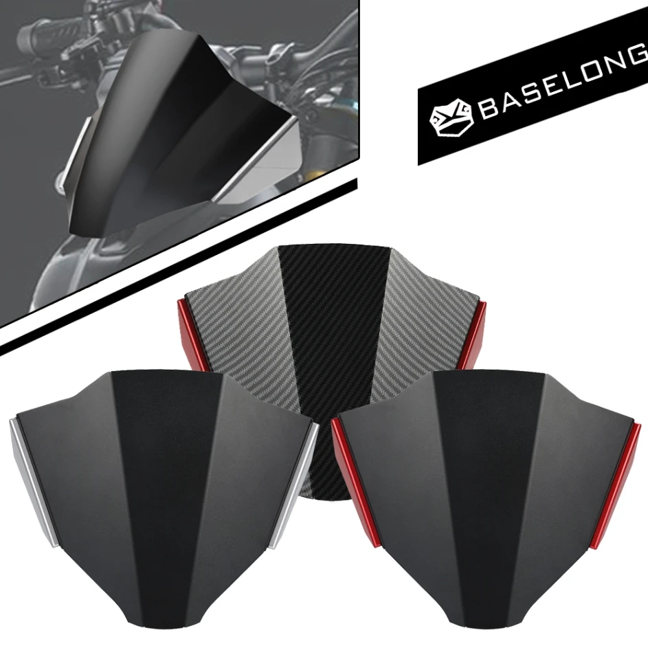 

FOR Ducati Streetfighter V4 S V4S 2020 2021 2022 2023 Front Windshield Windscreen Windproof Air Wind Screen Deflector 2024 Parts