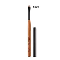 Round Wood Handle Nail Ombre Brush Gel Painting Brush Nail Art For Gel Tip Extension Acrylic Builder Accessory Nail Art Brushes 2