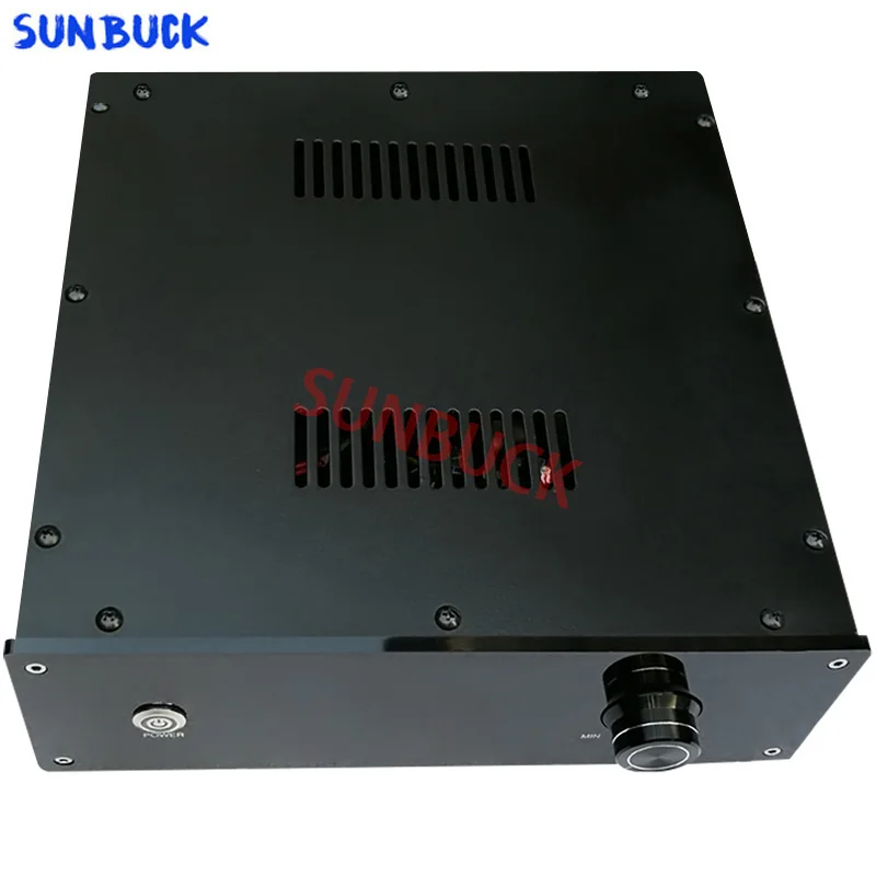 

Sunbuck LM3886 6N11 Buffer with Horn Protection Front Tube Rear Transistor 2.0 Stereo 68W HIFI Vacuum Tube Amplifier Audio