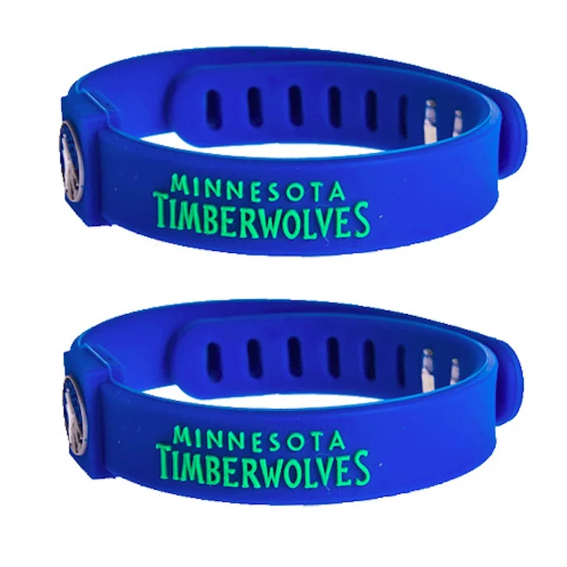 Basketball Bracelet Silicone Wristband Adjustable Size