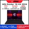 2024 MSI Raider 18 HX Gaming Laptop 18 Inch 4K UHD 120Hz Mini LED Screen Notebook i9-14900HX 32GB 2TB RTX4080 Gaming Netbook PC 1
