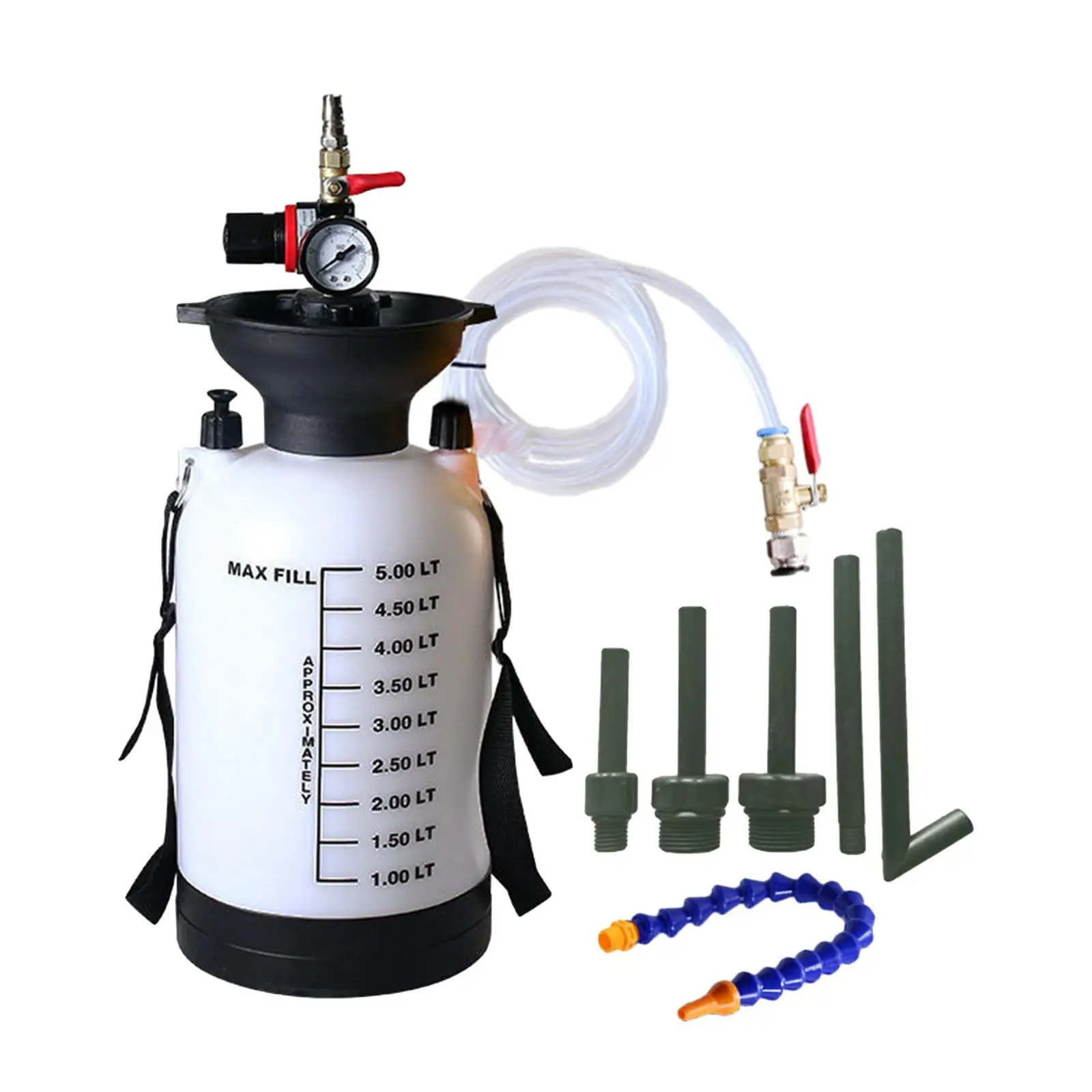 5L Oil Tank Pneumatic Pneumatic Transmission Fluid Pump Atf Refill Dispenser