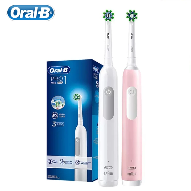 geweten Skalk bom Oral B Electric Toothbrush 3D White Teeth 3 Brushing Modes Teeth Brush With  Pressure Sensor Adult Electric Tooth Brush| | - AliExpress