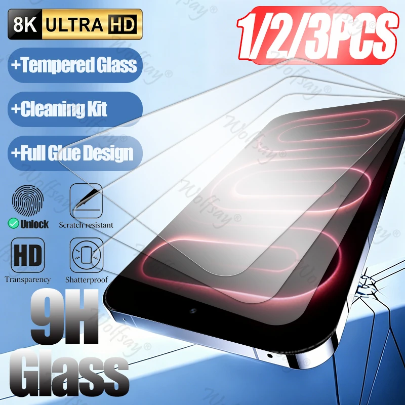 Premium Tempered Glass Screen Protector - Anti-Scratch Protective Shield