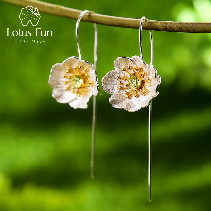 Boucles D'Oreilles Argent Massif 925 - 9.62g - Anneaux Style Boucle à Clous - Occasion
