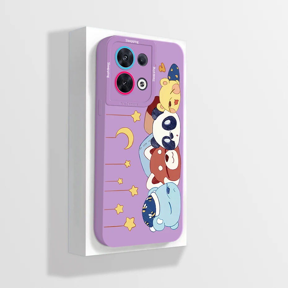 Aesthetic Cartoon Astronaut Soft Liquid Silicone Phone Case
