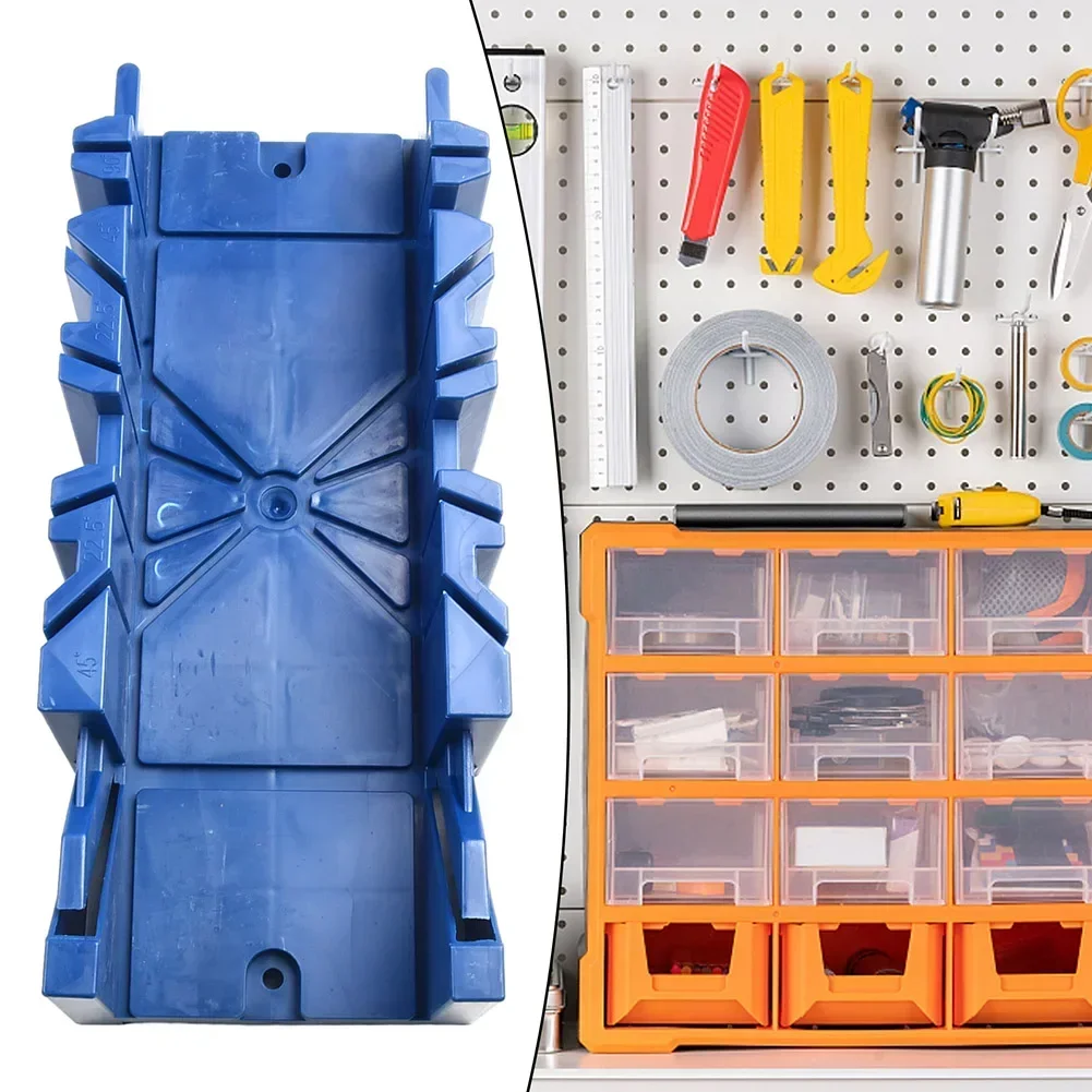45 90 Degree Woodworking Clamping Mitre Box Diagonal Saw Cabinet 45 90 Degree Angle Cutting Saw Miter Box DIY Oblique Cutting