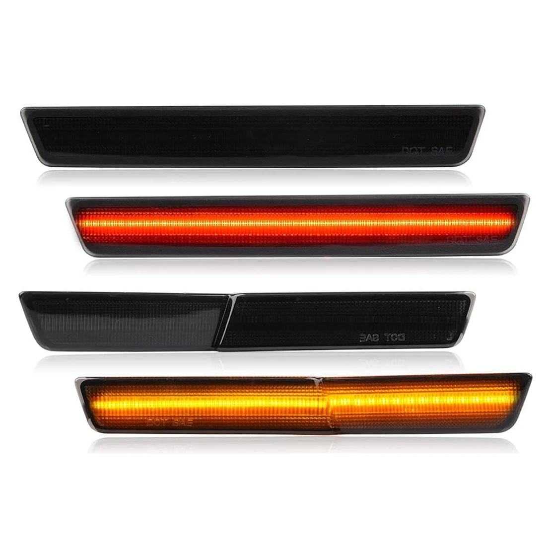 ���� ç���� SRT R/T�� �´� 4�� LED ���� �� �ĸ� ��� ��Ŀ ����Ʈ 12V 68195788 AB 68195789 AB 68195797 AB 68195796 AB