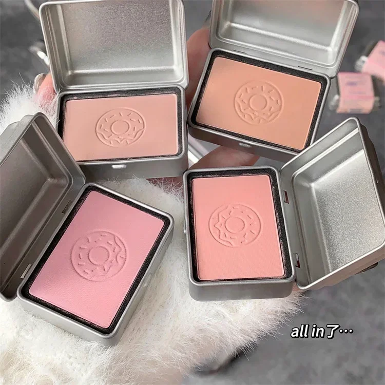 Peninsula Iron Box Blush Monochrome Drunken Rose Cheek Blusher Powder Matte Apricot Rouge Contour Palette Natural Face Makeup powder blusher blush powder blush plate monochrome blush rose blush facial blusher