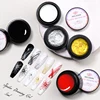 MEET ACROSS 5ml Silver Gold Spider Drawing Gel Nail Polish Spider Wire Drawing Painting Liner Nail Art Gel Varnish DIY Manicure 3
