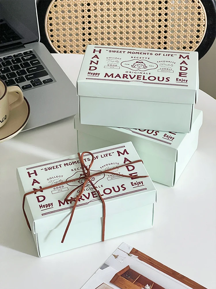 Children's Day Paaging Box een Bean Cake Pine ortcake Mado Kuan Cookie Biscuit Candy Gift Box Kitchen Cooking