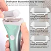 Mi Electric Pedicure Foot File USB Rechargeable Power Display ,3pcs Grinding Exfoliator Replacement Heads For Heel Callus Remove 3