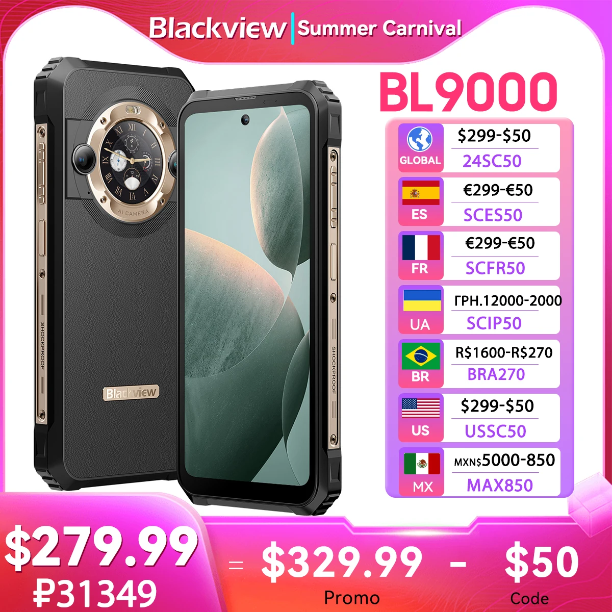 Blackview BL9000 - Full phone specifications