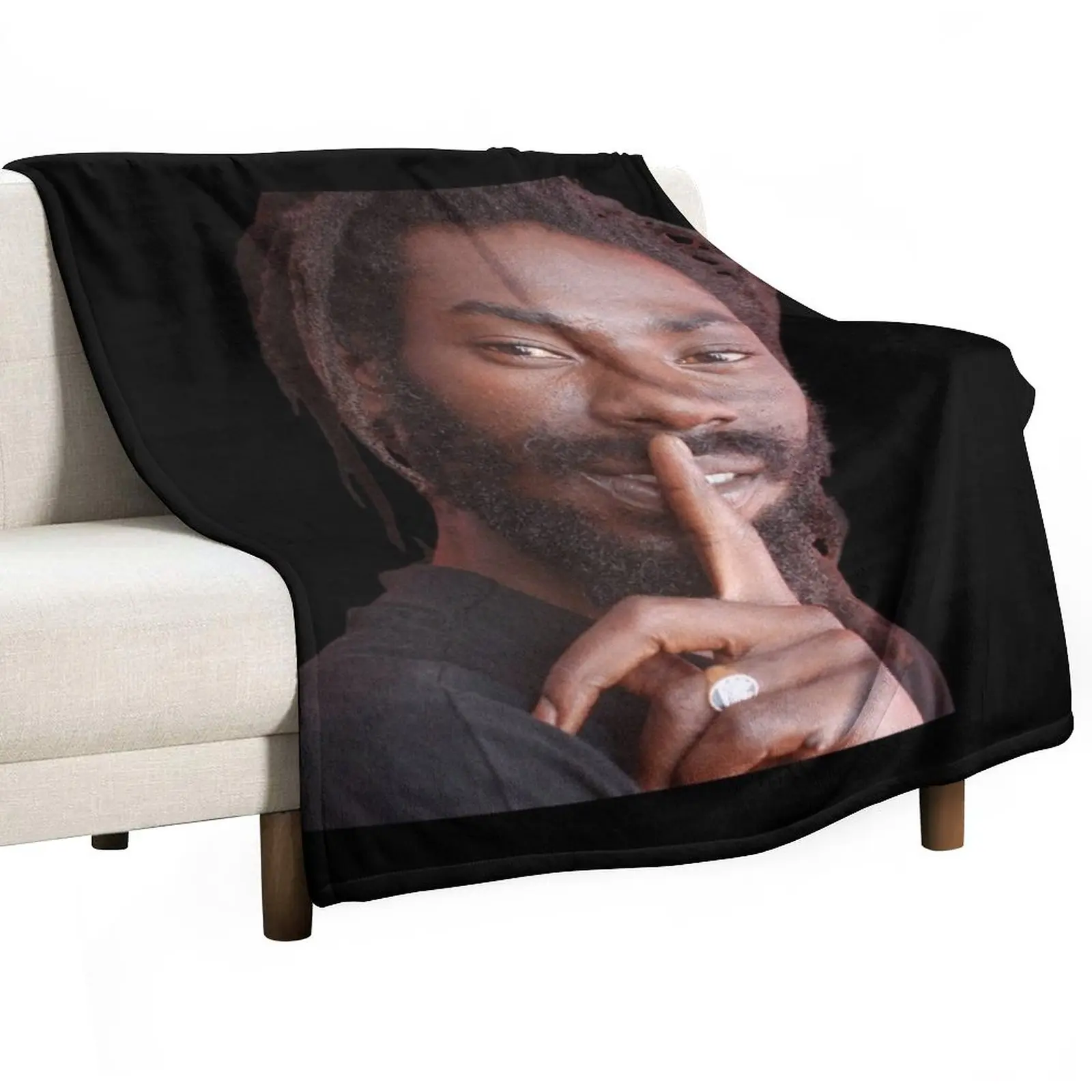 

Buju Banton Throw Blanket Furry Blanket Personalized Gift Fluffy Soft Blankets