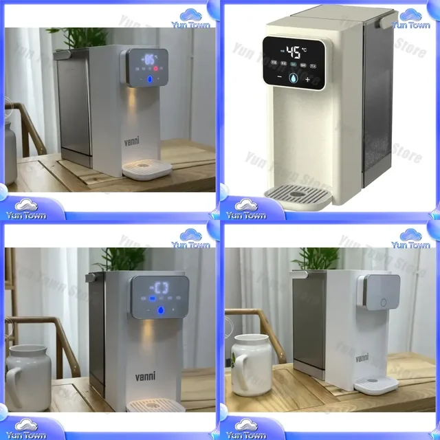 Distributeur d'eau chaude instantanée, chauffe-eau de comptoir en acier inoxydable, chauffe-eau en 3 secondes, appareil de cuisine pour la maison 1
